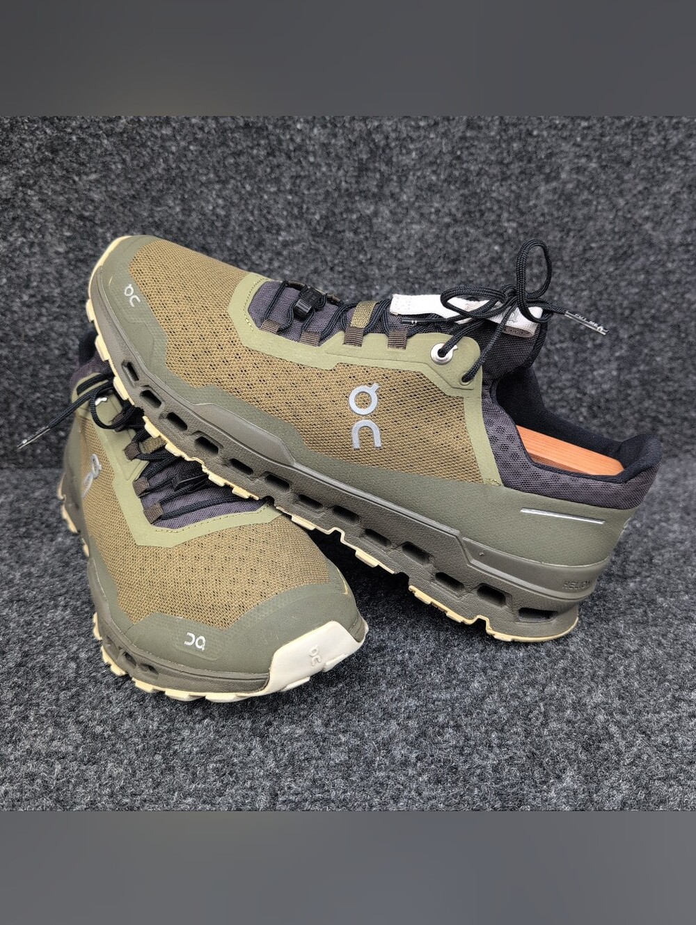 On Cloud Ultra Shoes 9.5 Green Eclipse Athletic Running Trail Walking Sneakers